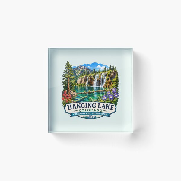 Item preview, Hanging Lake, Colorado designed and sold by Myra365Art.