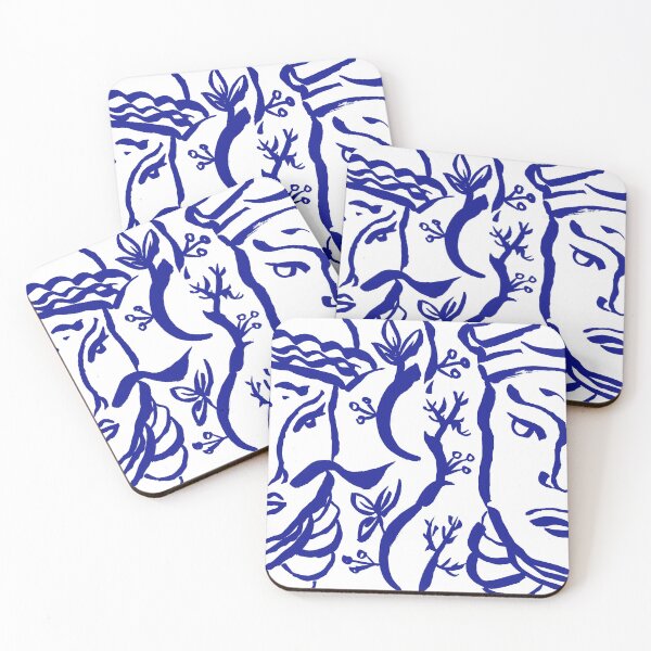 Item preview, Azulejo 3 blue by Madame Thao designed and sold by Madame Thao.
