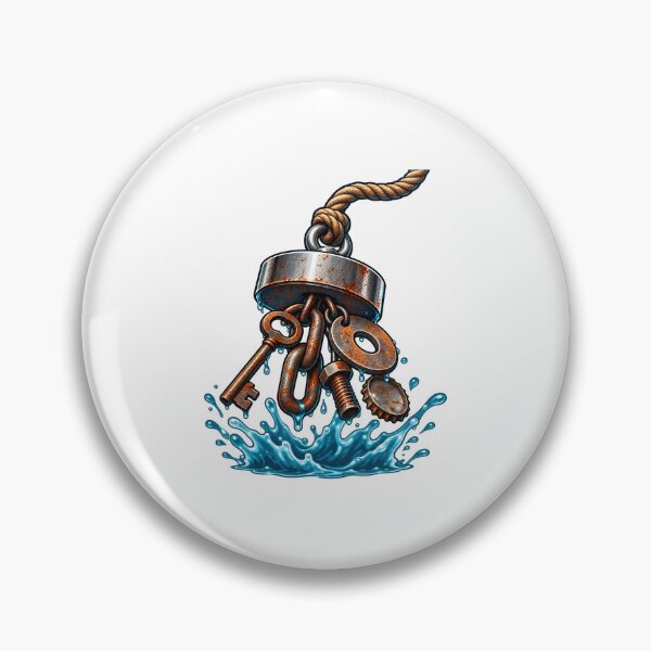 Item preview, Magnet Fishing Waterway Treasure Hunt designed and sold by Philippa Shop.