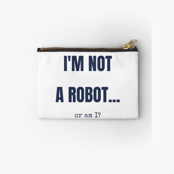 Item preview, I'm Not A Robot Or Am I Funny AI T-Shirt designed and sold by BerkleyCo.