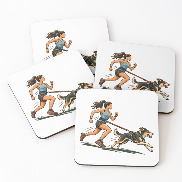 Item preview, Canicross Trail Team Running Design designed and sold by Philippa Shop.