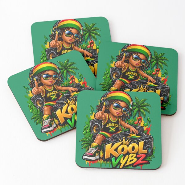 Item preview, Kool Vybz Jamaica Reggae DJ Streetwear Art designed and sold by digitalbob60.