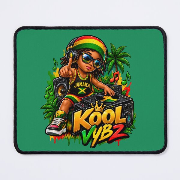 Item preview, Kool Vybz Jamaica Reggae DJ Streetwear Art designed and sold by digitalbob60.