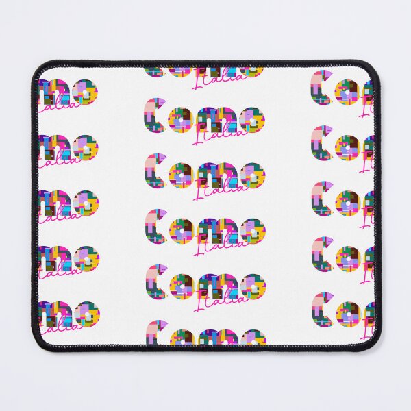 Item preview, Como, Italy, Italia, colorful typography design for travellers designed and sold by Wanderful-roads.