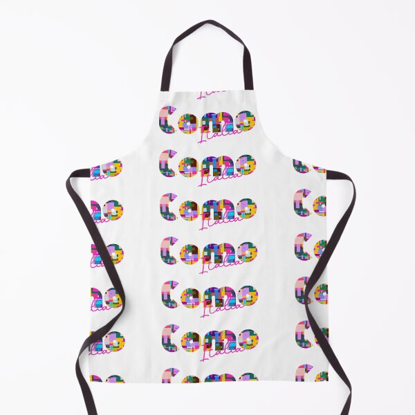 Item preview, Como, Italy, Italia, colorful typography design for travellers designed and sold by Wanderful-roads.