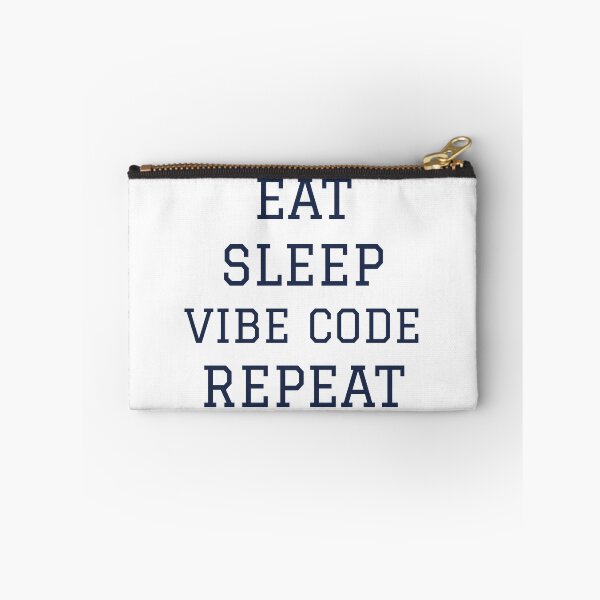 Item preview, Eat Sleep Vibe Code Repeat Funny AI T-Shirt designed and sold by BerkleyCo.