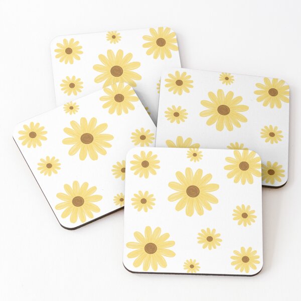 Item preview, Painted Yellow Cartoon Daisies designed and sold by EJs .