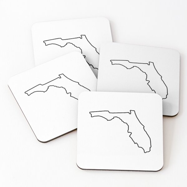 Item preview, Florida Shape Outline FL designed and sold by shitpostee.