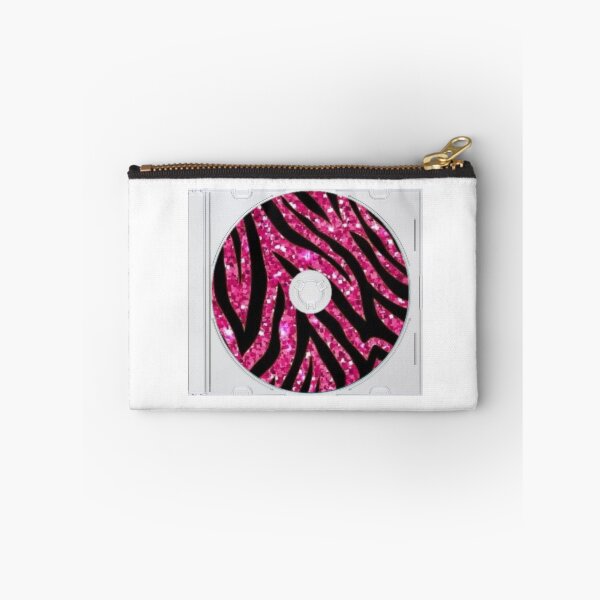 Item preview, pink zebra print cd case designed and sold by madebykenz.