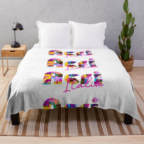 Item preview, Acri, Cosenza, Italy, Italia, colorful typography design for travellers designed and sold by Wanderful-roads.