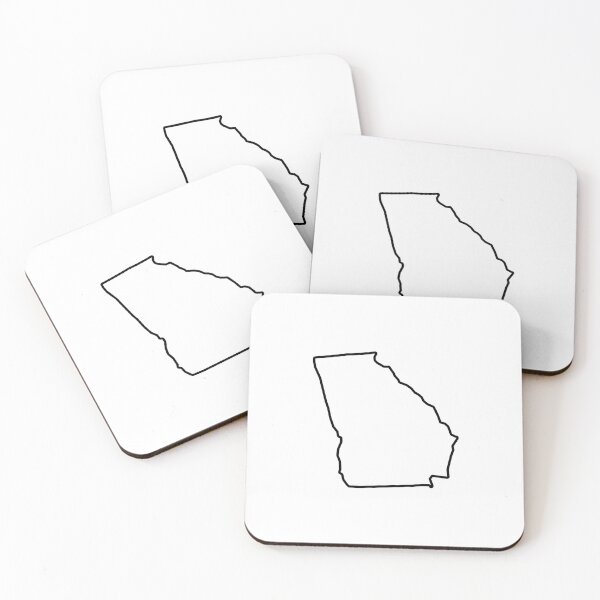 Item preview, Georgia Shape Outline GA designed and sold by shitpostee.