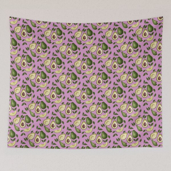 Item preview, Cute Avocado Seamless Pattern designed and sold by Jemmiko.