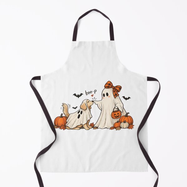 Item preview, Boo-P Ghost Dog Cute Halloween Retro Spooky Dog Lover designed and sold by Denenberg Jardel.