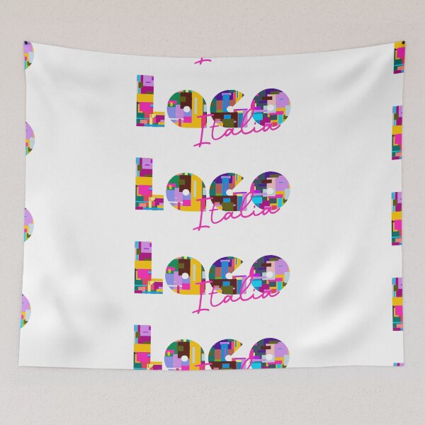 Item preview, Lago, Cosenza, Italy, Italia, colorful typography design for travellers designed and sold by Wanderful-roads.