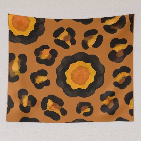 Item preview, Modern Leopard Floral Print  designed and sold by annenambiro.