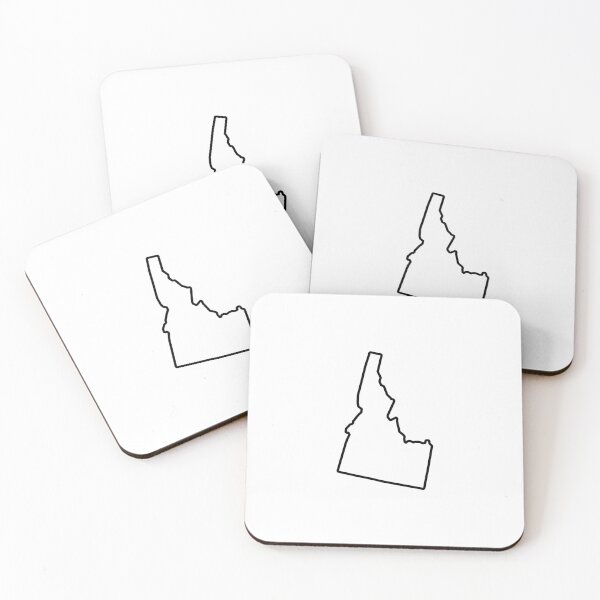 Item preview, Idaho Shape Outline ID designed and sold by shitpostee.