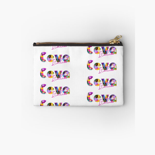 Item preview, Ceva, Cuneo, Italy, Italia, colorful typography design for travellers designed and sold by Wanderful-roads.