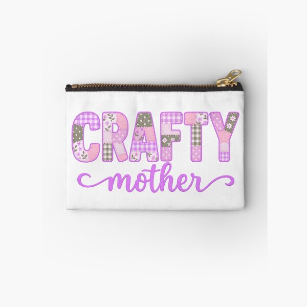 Item preview, Crafty Mother – Colorful Patchwork Quilting Sewing Craft Design designed and sold by MimsTees.