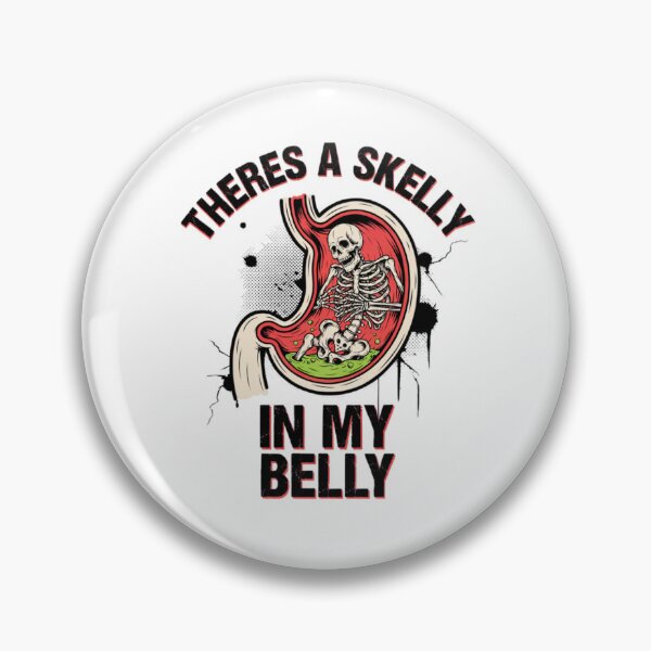 Item preview, Theres A Skelly In My Belly designed and sold by Naitsebas.