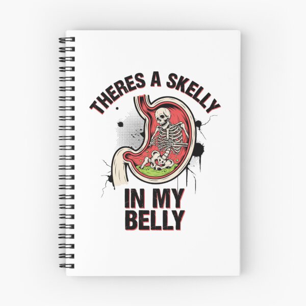 Item preview, Theres A Skelly In My Belly designed and sold by Naitsebas.