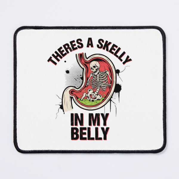 Item preview, Theres A Skelly In My Belly designed and sold by Naitsebas.
