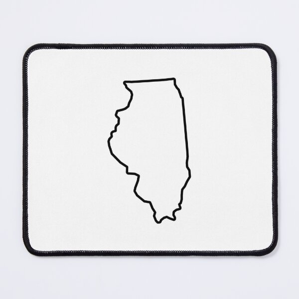 Item preview, Illinois Shape Outline IL designed and sold by shitpostee.