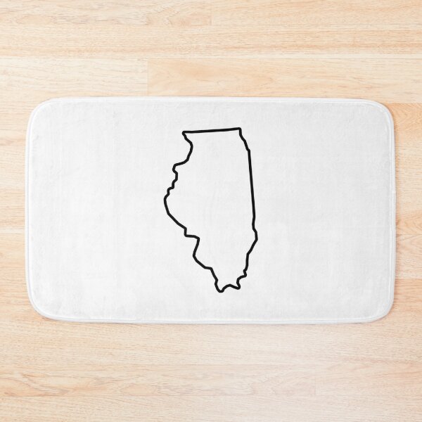 Item preview, Illinois Shape Outline IL designed and sold by shitpostee.