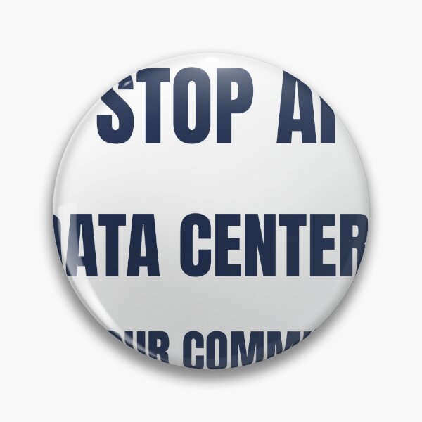 Item preview, Stop AI Data Centers Funny Protest T-Shirt designed and sold by BerkleyCo.