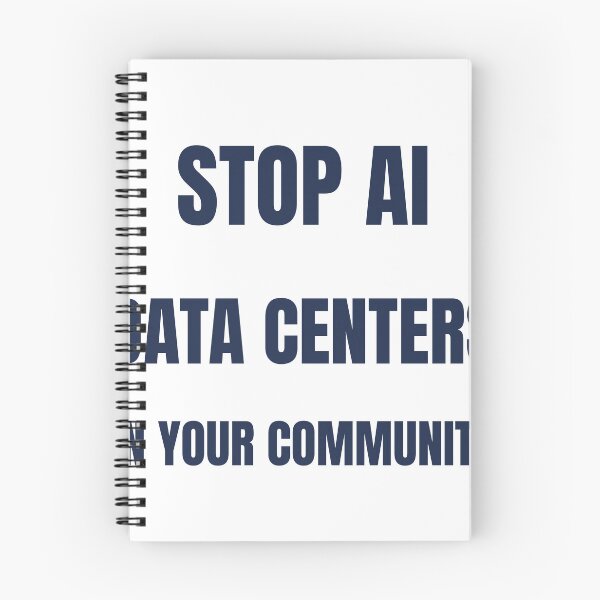 Item preview, Stop AI Data Centers Funny Protest T-Shirt designed and sold by BerkleyCo.
