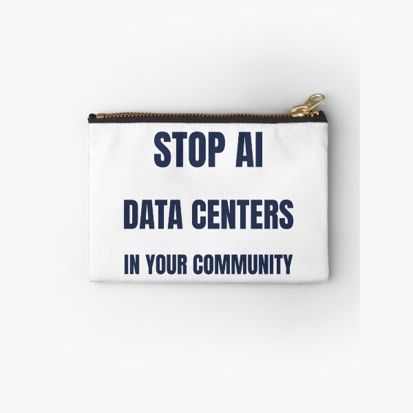 Item preview, Stop AI Data Centers Funny Protest T-Shirt designed and sold by BerkleyCo.