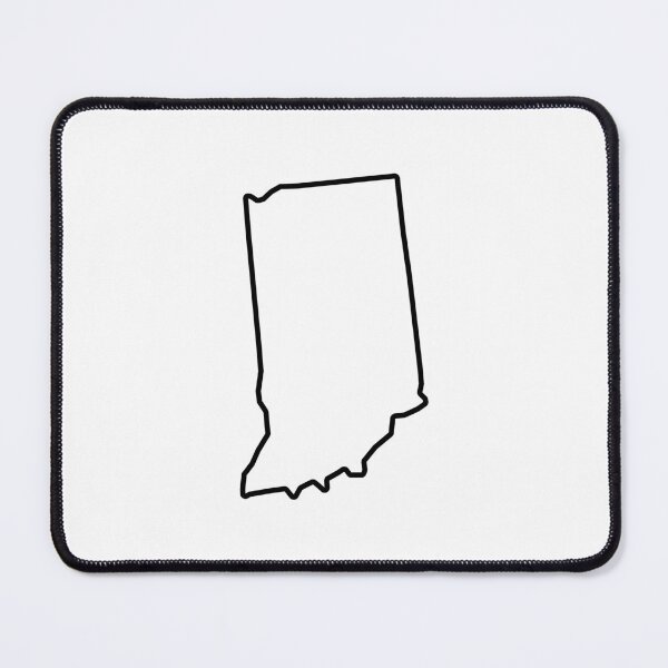 Item preview, Indiana Shape Outline IN designed and sold by shitpostee.