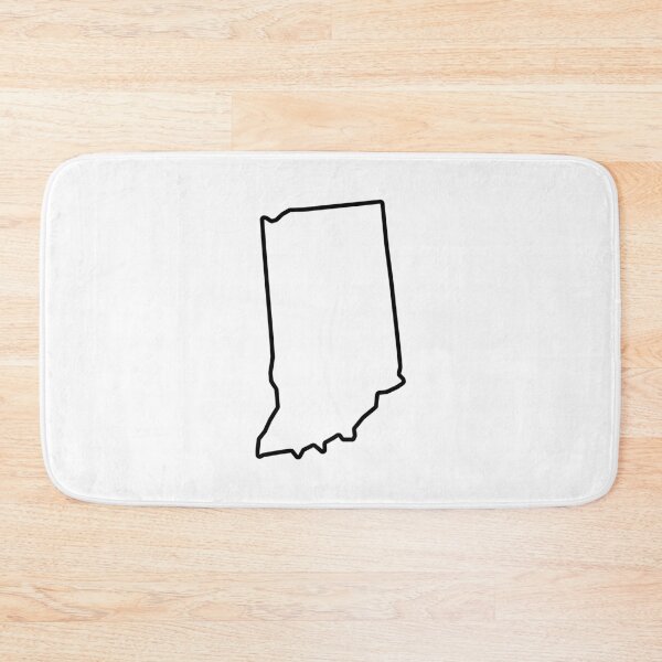 Item preview, Indiana Shape Outline IN designed and sold by shitpostee.