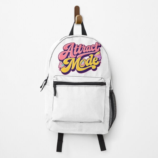 Item preview, Attract Mode Sweet Swirl Retro Typography designed and sold by Tired Mom Club Co.