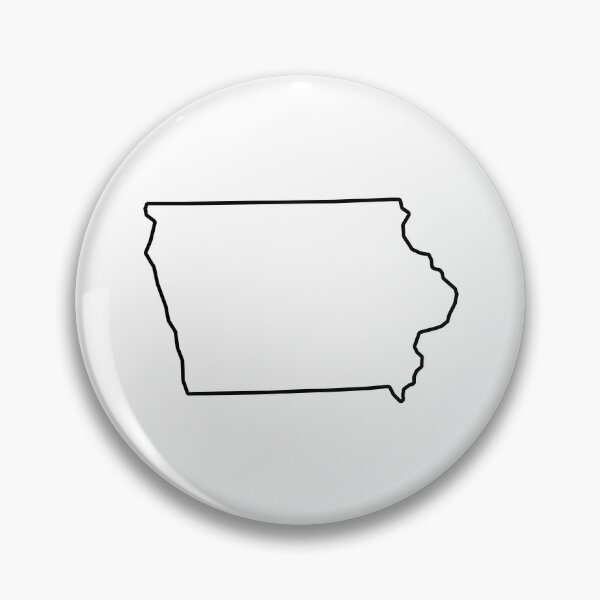 Item preview, Iowa Shape Outline IA designed and sold by shitpostee.