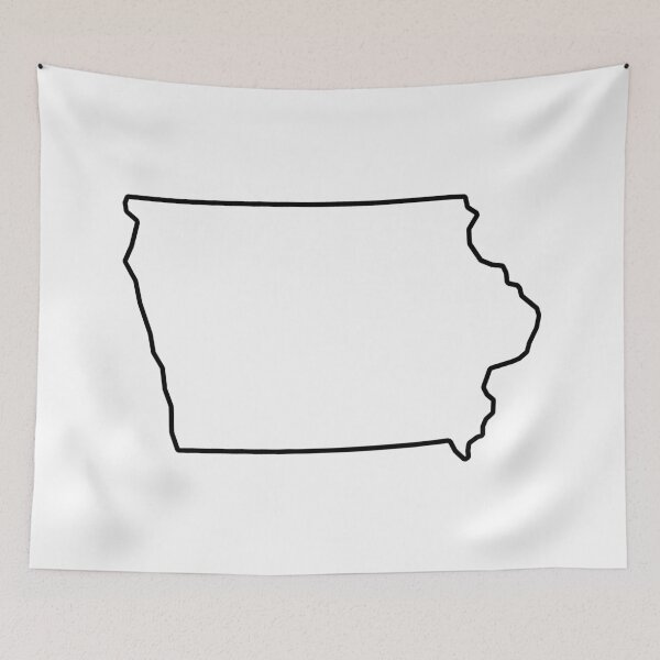 Item preview, Iowa Shape Outline IA designed and sold by shitpostee.