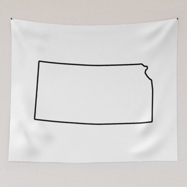 Item preview, Kansas Shape Outline KS designed and sold by shitpostee.