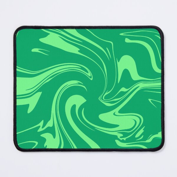 Item preview, Mint Green Fluid Swirl Abstract Art designed and sold by CaramelCo.