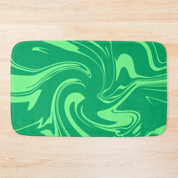 Item preview, Mint Green Fluid Swirl Abstract Art designed and sold by CaramelCo.