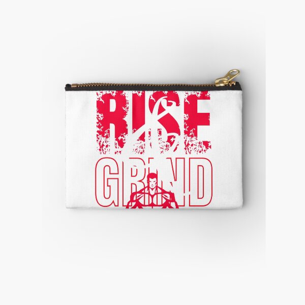 Item preview, RISE AND GRIND GRAPHIC DESIGN - GYM LOVERS QUOTE designed and sold by AsotenDesigns.