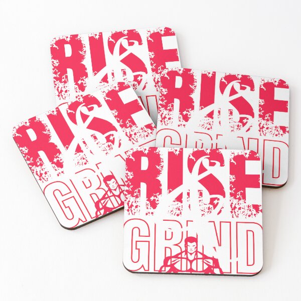 Item preview, RISE AND GRIND GRAPHIC DESIGN - GYM LOVERS QUOTE designed and sold by AsotenDesigns.