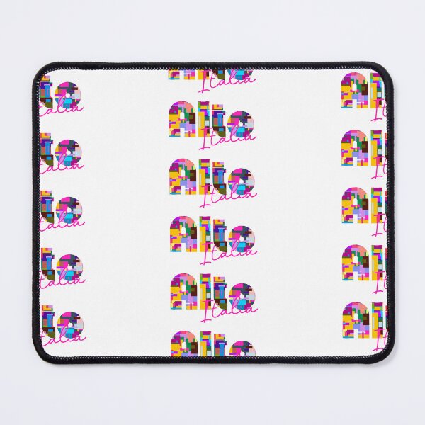 Item preview, Alto, Cuneo, Italy, Italia, colorful typography design for travellers designed and sold by Wanderful-roads.