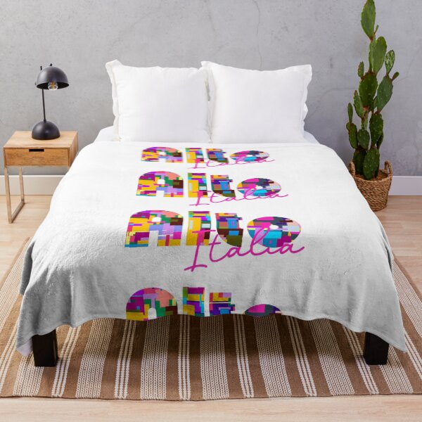 Item preview, Alto, Cuneo, Italy, Italia, colorful typography design for travellers designed and sold by Wanderful-roads.