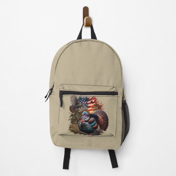Item preview, Patriotic Wild Turkey Gobbler Americana Flag Hunting Decor designed and sold by LifeCrush.
