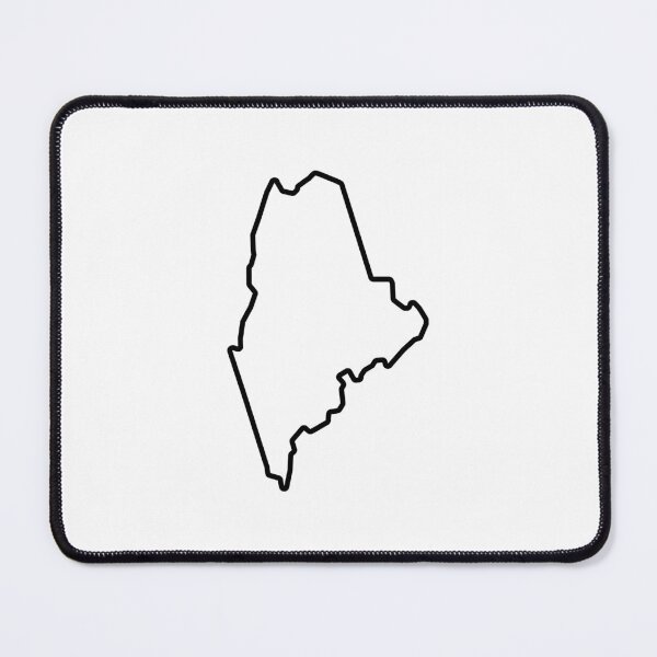 Item preview, Maine Shape Outline ME designed and sold by shitpostee.