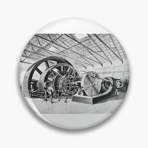 Item preview, Industrial Revolution Powerhouse Lithograph designed and sold by Antique Science Press.