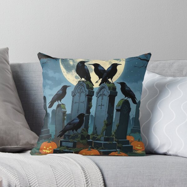 Item preview, Crow Choir – Cottagecore Graveyard Halloween designed and sold by Deezyned.