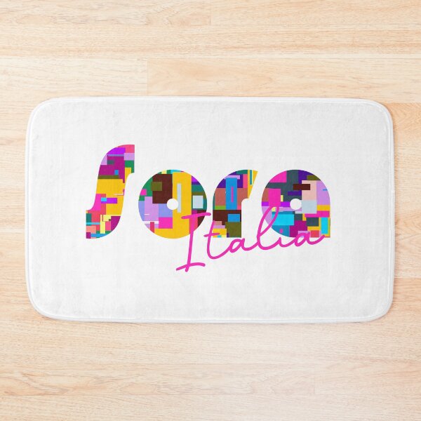 Item preview, Sora, Frosinone, Italy, Italia, colorful typography design for travellers designed and sold by Wanderful-roads.