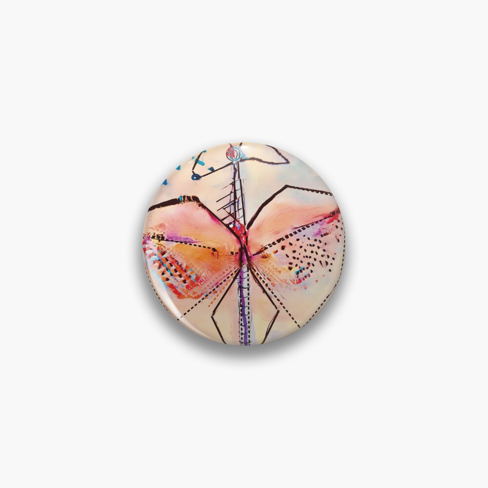 Item preview, Pin designed and sold by WackAbstracts.