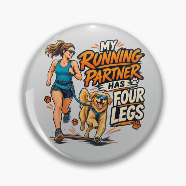 Item preview, My Running Partner Has Four Legs designed and sold by erkancept.