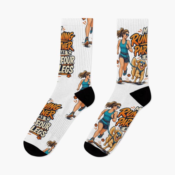 Item preview, My Running Partner Has Four Legs designed and sold by erkancept.